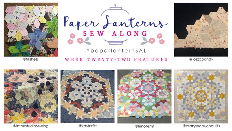 Paper Lanterns Sew Along Week Twenty-Three – Sue Daley Designs Blog